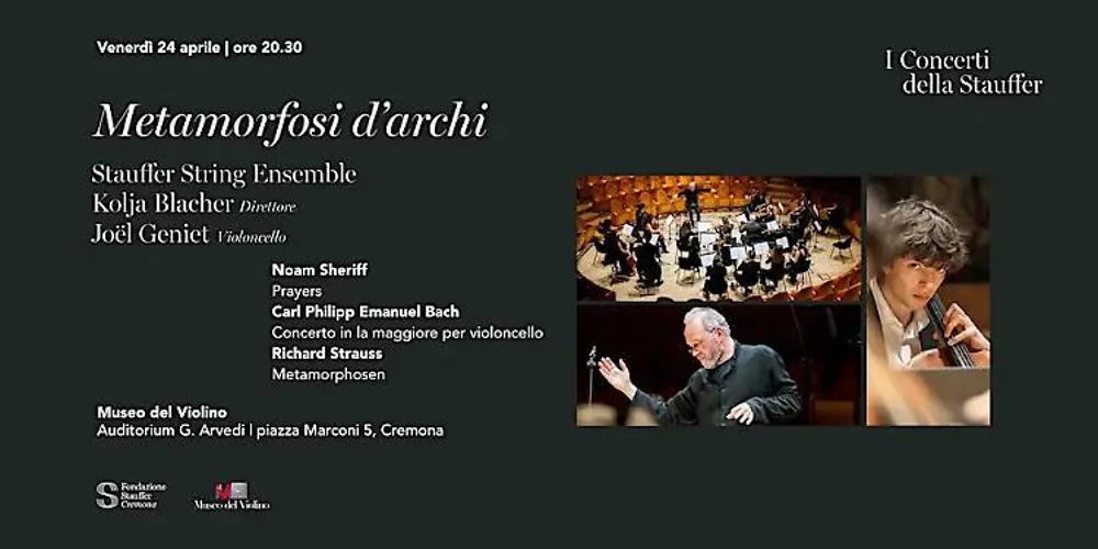 „Metamorphosi d‘archi“ Stauffer String Ensemble with Kolja Blacher